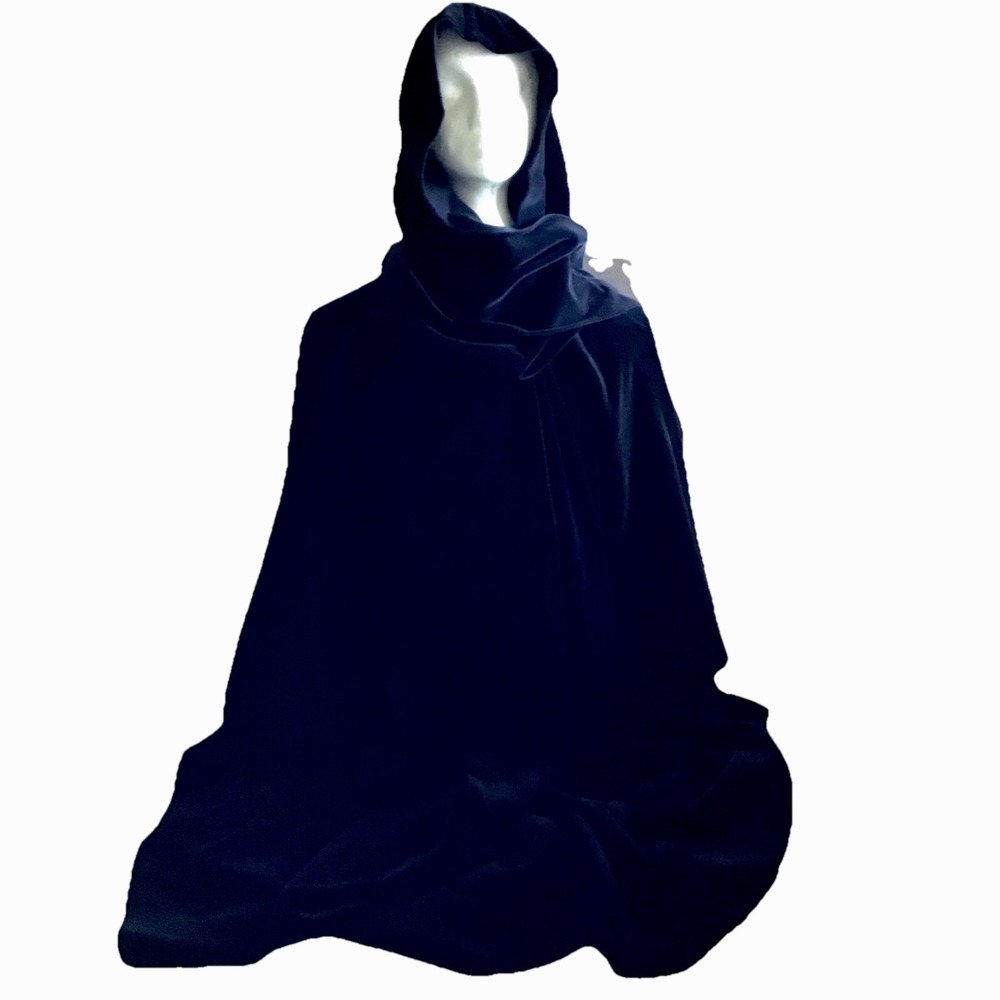 YEOHLEE Designer  Vintage Velvet "Urban Nomad" Collection Circa 1990s Cape